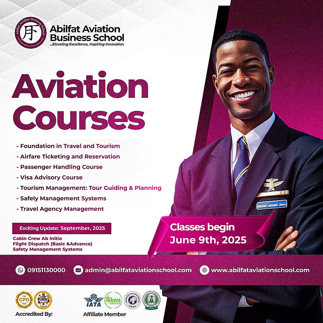 Aviation, Travel & Tourism Faculty